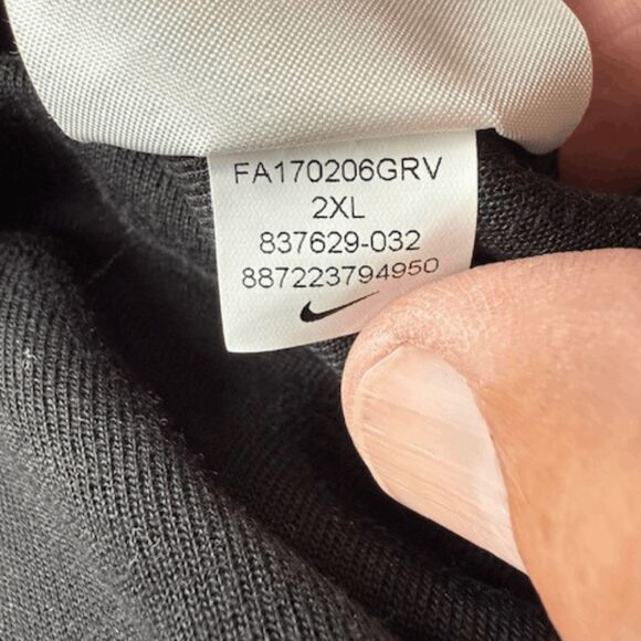 Nike Men's NFL Pittsburgh Steelers Dri-Fit Hooded Full Zip Jacket Gray Size XXL - Picture 5 of 10